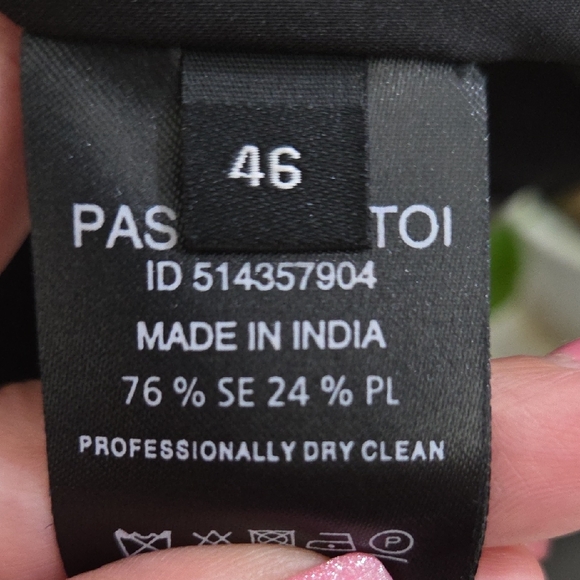 Dodo Bar Or Black Floral Sequin Blouse - Picture 6 of 9